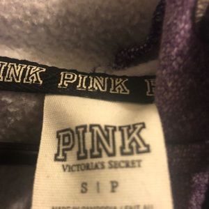 Pink zip up hoodie